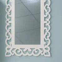 آینه قاب شلف حمام توالت دکوری تزئینی طاقچه رایگان|لوازم حمام|مشهد, کوشش|دیوار
