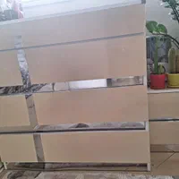 سرویس خواب دونفره هایگلاس|تخت و سرویس خواب|تهران, آهنگ|دیوار