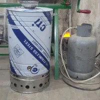 سماوربزرگ هیئتی استیل گازی مسجدی وسوپری و کافه