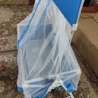 گهواره میلاد در حد نو به خریدار  تخفیف داده میشود|اسباب و اثاث بچه|ابریشم, |دیوار