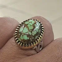 انگشتر فیروزه عنکبوتی