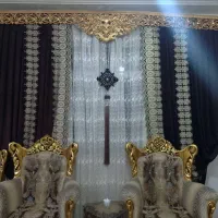 پرده پذیرایی با کتیبه