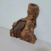 گلدان چوبی دست ساز