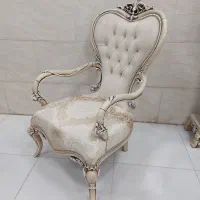 مبل استیل ۷نفره تمام راش مدل سناتور درحدنونو|مبلمان خانگی و میز عسلی|رشت, آزادگان|دیوار