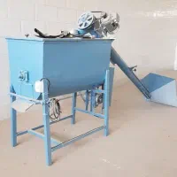 میکسر افقی ریبونی و پارویی در تناژ دلخواه