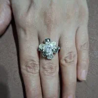 انگشتر نقره زنانه و مردانه