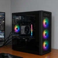 قاب کیس گیمینگ RGB کیس ماد
