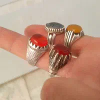 انگشتر نقره|کلکسیون و سرگرمی|قم, شاه ابراهیم|دیوار