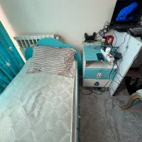 سرویس خواب نوجوان چوب ارژن|تخت و سرویس خواب|تهران, سردارجنگل|دیوار