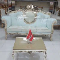 مبل۷نفره استیل کلاسیک راش گرجستان درحدآک مدل سزار|مبلمان خانگی و میز عسلی|رشت, آزادگان|دیوار