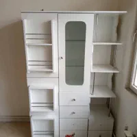 ست تخت و کمد و میز کشویی