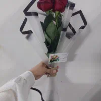 گل طبیعی رز بزرگ