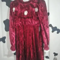 پیراهن مخمل دخترونه مجلسی نو میباشد
