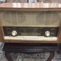 رادیوی عتیقه بسیار بکر و تمیز دوباند استریو