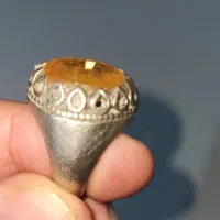 یاقوت زرد بسیار زیبا و خاص پسند