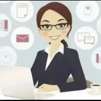 کارمند خانم برای طراحی سایت و تولید محتوا