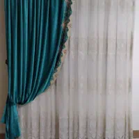 پرده پذیرایی و پشت دری|پرده، رانر، رومیزی|کلاله, |دیوار