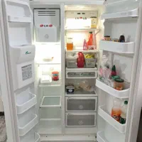 یخچال ساید الجی اصل کره مناسب جهیزیه درحدنونونو|یخچال و فریزر|تهران, جیحون|دیوار