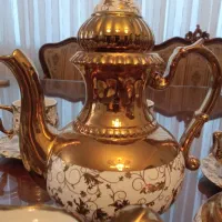 ظروف چینی قلم آبی و دکوری و سرویس چایخوری|صنایع دستی و سایر لوازم تزئینی|تهران, جنت‌آباد مرکزی|دیوار