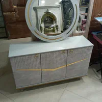 آینه کنسول میز تلویزیون ست نو آکبند|بوفه، ویترین، کنسول|سمنان, |دیوار