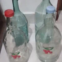 بطری نگهداری سرکه و آب لیمو و لوازم دیگر