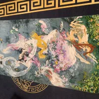 فرش دستبافت شکوفه صبحگاهی|فرش|تبریز, |دیوار