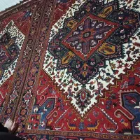یکجفت ۶متری دستبافت نقشه مهربان کارکرده سالم|فرش|تبریز, |دیوار