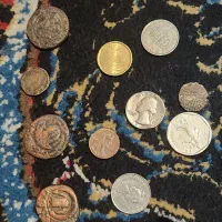 فروش تعدادی سکه قدیمی و سکه نقره