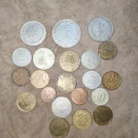 تعدادی سکه و کوپن قدیمی|کلکسیون سکه، تمبر، اسکناس|کازرون, |دیوار