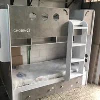 تخت خواب دوطبقه مدل چوبیا|تخت و سرویس خواب|کرمان, |دیوار