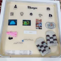 جاودان کردن گل خشک با رزین|زیورآلات و اکسسوری|قروه, |دیوار