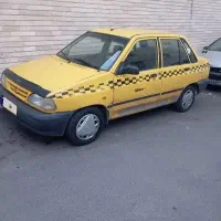 تاکسی پراید درحدبی رنگ