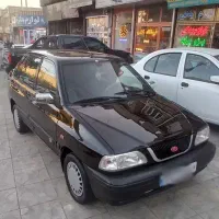 پراید ۱۴۱ مشکی متالیک در حد صفر نبود نخر