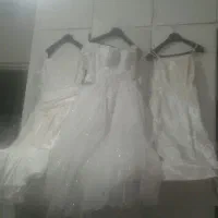 لباس عروس کامل...سه  تکه .