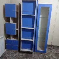 سرویس کمد کودک همراه ویترین کاملا سالم