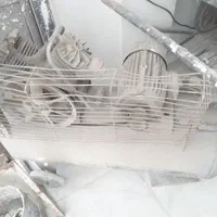 پمپ باد 250لیتری دست دوم دو سیلندر سه فاز