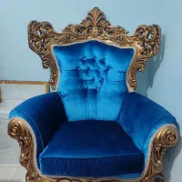 کاناپه سه نفره و یک تک نفره|مبلمان خانگی و میز عسلی|محمدیه-قزوین, |دیوار