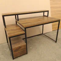 میز تحریر فلزی کشودار میز کامپیوتر(فروشگاه قبادی)