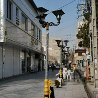 پایه چراغ ریخته گری شده / پایه چراغ دکوراتیو