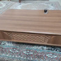 میزجلو مبلی   و میز  عسلی سه عدد