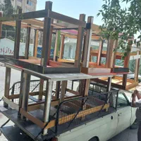 نیمکت چوبی خیاطی میزکار صندوق چوبی خرجکار|صندلی و نیمکت|گلستان (تهران), |دیوار