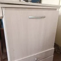 میز چرخ خیاطی با صندلی چرخ دار