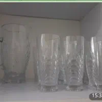 یک دست پارچ و لیوان اصل ژاپن|ظروف سرو و پذیرایی|پردیس, فاز ۲|دیوار