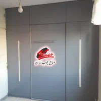کمد دیوار ی / تخت کم جا شیک تک نفره کد ۱۳۱
