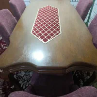 میزغذاخوری ۶نفر چوب