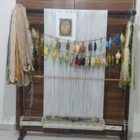 دار تابلوفرش حرفه‌ای + نخ و وسایل کامل