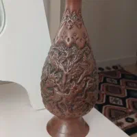 چهار عدد گلدان مسی قلم کار|صنایع دستی و سایر لوازم تزئینی|تهران, جی|دیوار
