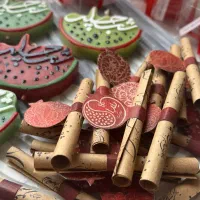 حراج فال شب یلدا و شمع انار