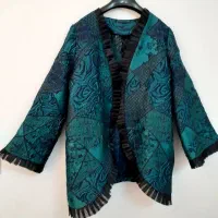 مانتو ژاکارد مجلسی ترند