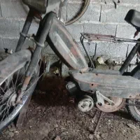 دو عدد موتور گازی یک عدد دوچرخه کرسی اصل|موتورسیکلت|رشت, پاستوریزه|دیوار